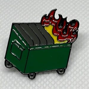 Dumpster Fire Funny brooch lapel pin backpack pin hat pin‎